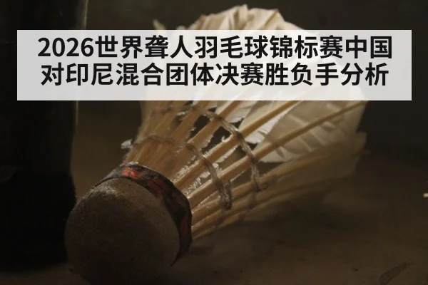 2026世界聋人羽毛球锦标赛中国对印尼混合团体决赛胜负手分析